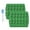 B Green, variant on Sunjoy Tech 2Pcs Mini Christmas Cookie Molds Reusable Soft Non-Stick Santa Claus Elk Shape Silicone Baking Mold for Home