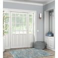 thumbnail image 4 of Linon Home Décor Washable Barron Area Rug or Runner Collection, Gray and Green, 3' x 5', 4 of 8