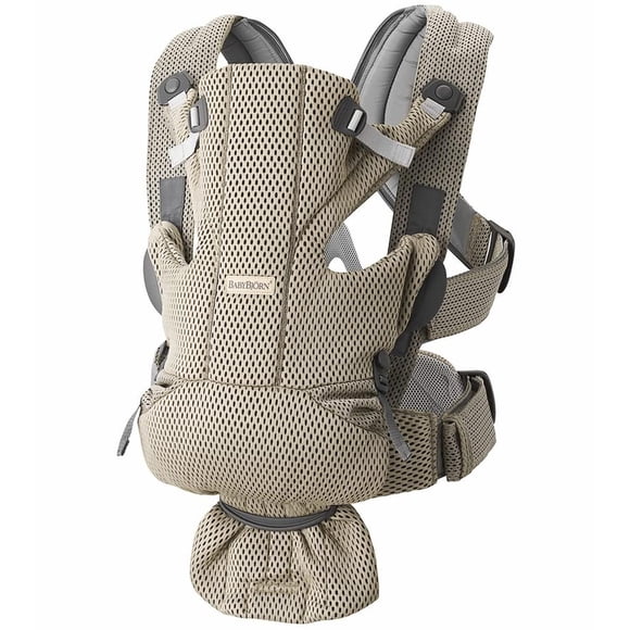 Portabebés BabyBjörn Beige Gris Malla 3D