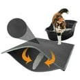 thumbnail image 1 of Tapis de Litière pour Chat Antidérapant en Nid d'Abeille Imperméable à Double Couche, 1 of 8