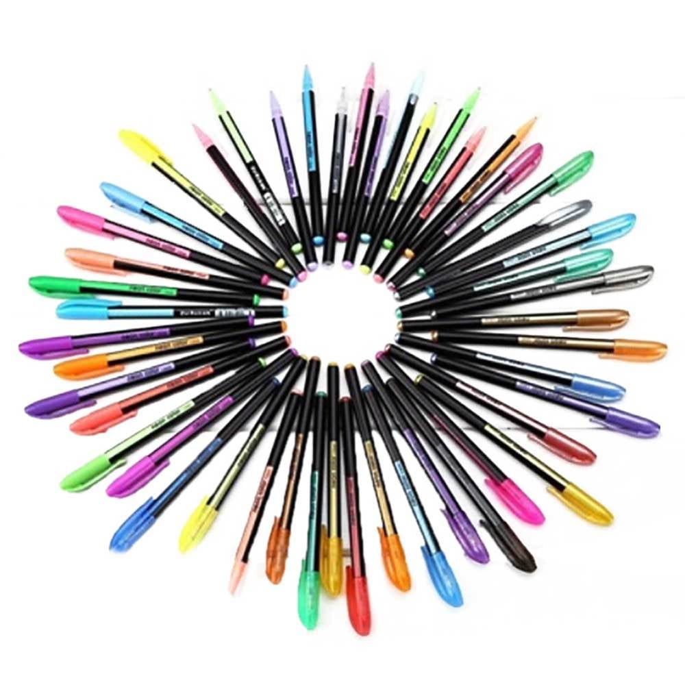 60 Pack Gel Pen Set 30 Colored with 30 Refills