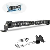COLIGHT 20 inch Light Bar -Single Row Led Light Bar Driving Light 18000 LM 6D Lamp Cup Off Road led Light Bars for Trucks Boat SUV Bumper ATV Trucks Roof Cabin