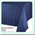 thumbnail image 3 of Navy Blue Table Cover Set - 3 Pack - Disposable Plastic Tablecloths - Party Supplies for Birthdays, Weddings, and Events, 3 of 3