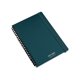 thumbnail image 1 of Popular!Cuaderno de espiral forrado para mujeres y hombres, cuaderno de tapa dura con rayas universitarias para trabajar y tomar notas, diarios para escribir, 1 of 3