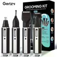 thumbnail image 3 of GERTZY 4 In 1 Rechargeable Men's Electric Nose Beard Eyebrows Hair Trimmer Painless Women Trimming Side Burns Eyebrows Beard Hair Clipper Cut Shaver H, 3 of 5