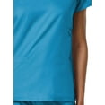 thumbnail image 2 of EON Women's COOLMAX V-Neck Solid Scrub Top, 2 of 2