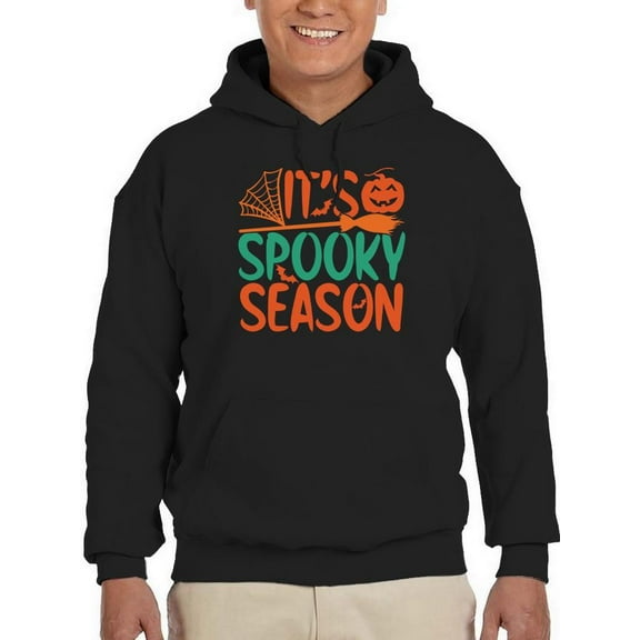 It's Spooky Season Hoodie Men -Image by Shutterstock, Male Large