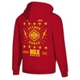 thumbnail image 3 of Men's Ripple Junction Red Hulk Hogan Python Power Fleece Full-Zip Hoodie, 3 of 3