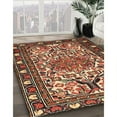 thumbnail image 2 of Ahgly Company Indoor Rectangle Traditional Saffron Red Persian Area Rugs, 8' x 12', 2 of 6