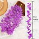 thumbnail image 3 of Guirnalda de 10 flores artificiales de glicina, de ratán y plástico, for colgar en arcos florales. Ideal for bodas, festivales, fiestas, Halloween y Navidad., 3 of 5