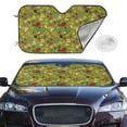 thumbnail image 2 of Fotbe Squirrel And Fox In The Forest Car Windshield Sunshade | Sun Visor Protector Front Window Shade, Keeps Out UV Rays, Keeps Your Vehicle Cool-, 2 of 7