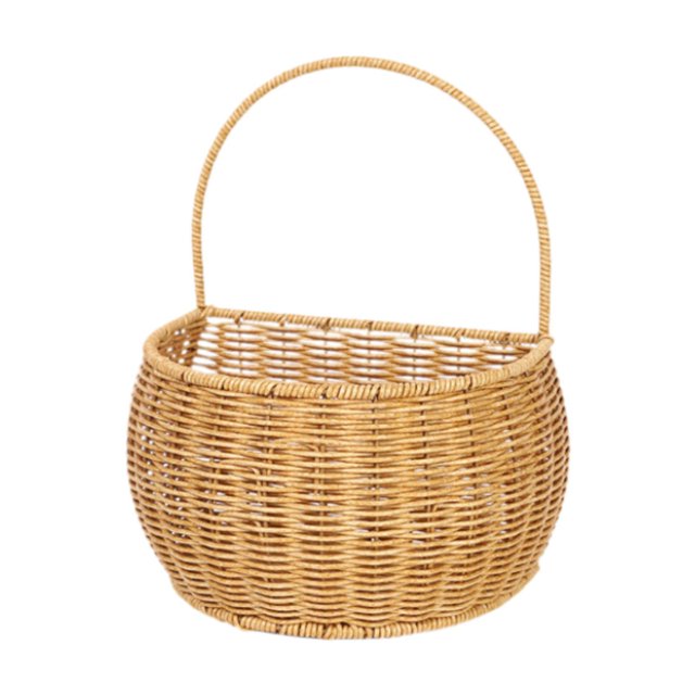 Cesta colgante para organizar el hogar, contenedor para organizar frutas y artículos diversos. S