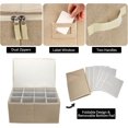 thumbnail image 4 of Cup and Mug Storage Container Hard Shell China Coffee Mug Storage Box for Moving with Dividers Handles Holds Tea Cups, 4 of 8