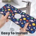 thumbnail image 6 of Sikiie Space Planet Splash Guard for Sink Faucet-1 PC Super Absorbent Fast Drying Mat Sink Gadgets-Splash Guard for Kitchen, Sink Mat, 6 of 7