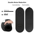 thumbnail image 3 of Jump Rope Mat 65"x24" Larger Non-Slip Indoor Outdoor Exercise Fitness Mat, High-Density Workout Shock Absorption for Home Gym Flooring Concrete Jumping Rope, 3 of 9