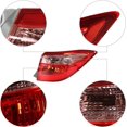 thumbnail image 4 of EPOTOOR Replacement for 2017 2018 2019 Toyota Corolla Tail Light Lamp Brake Rear Right Passenger Side Outer 8155002B00 TO2805130, 4 of 6