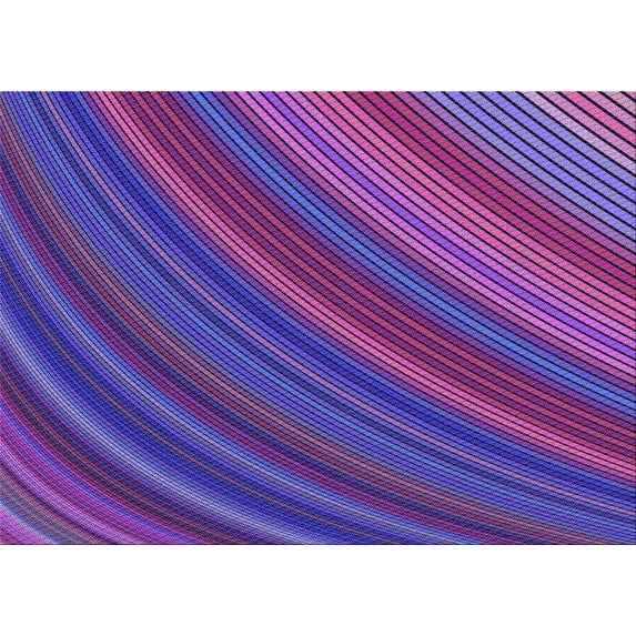 Ahgly Company Indoor Rectangle Patterned Dark Magenta Purple Area Rugs, 2' x 5'