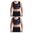 thumbnail image 3 of Qarigey Camiseta sin mangas de sauna para hombres - Forma del cuerpo con compresión Camiseta sin mangas para hombres Chaleco adelgazante para Type2 NO2, 3 of 6