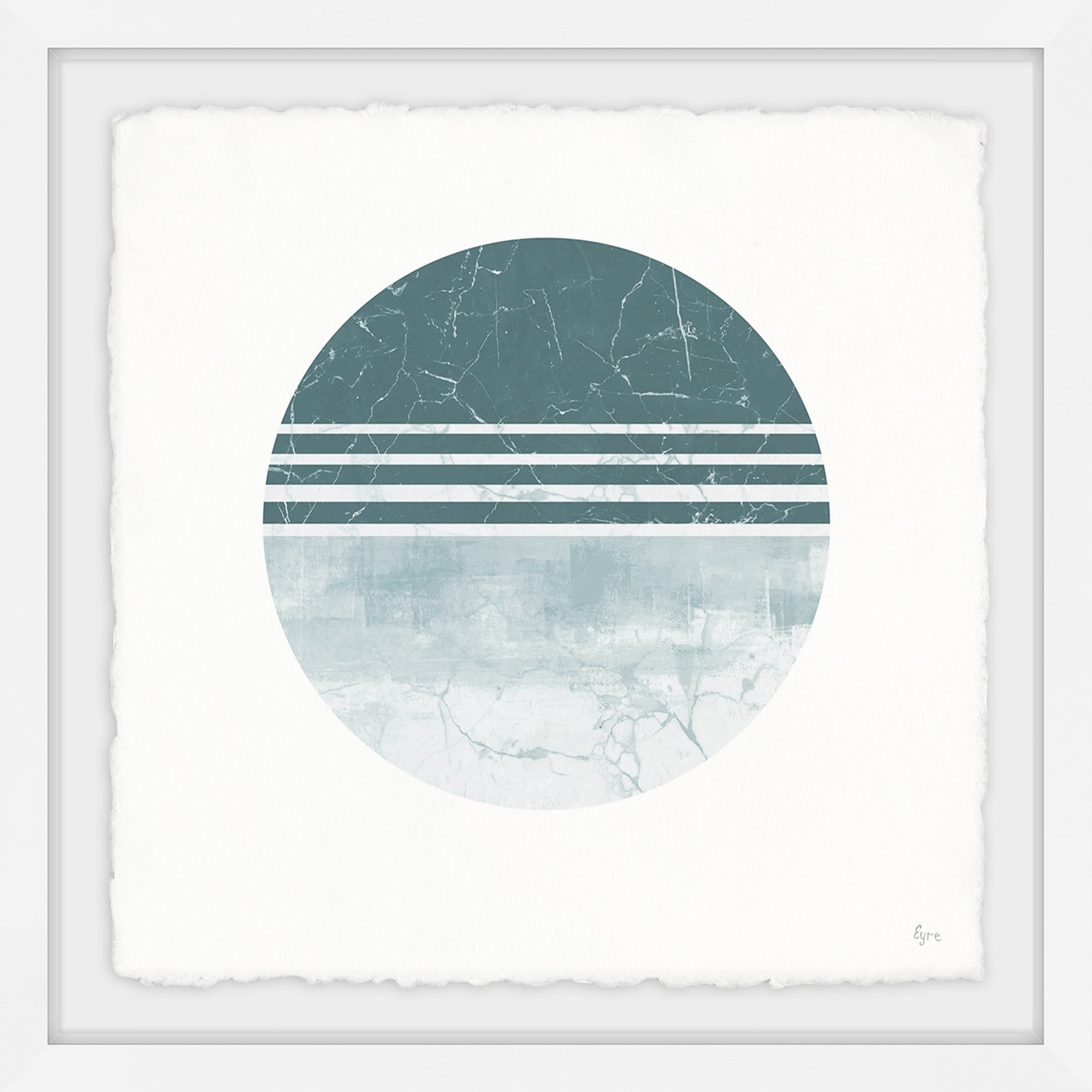 Rising Stratosphere Framed Painting Print