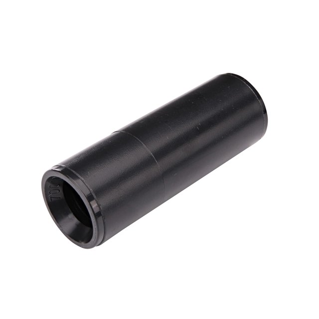 Acoplamiento de compresión Raindrip de 5/8 pulgadas, paquete de 2, negro