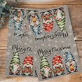 thumbnail image 4 of Grey Christmas Kitchen Towels Set of 3, Water Absorbent Dish Towel, Winter Gnomes Snowflake Cartoon Funny Decorative Hand Towels - Quick Drying Cloth for Cooking Baking, 18x28 Inch, 4 of 8