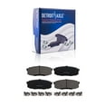 thumbnail image 4 of Detroit Axle - Brake Pads for 2008-2021 Lexus LX570 Toyota Land Cruiser Sequoia Tundra, 4pc Front and Rear Ceramic Brake Pads Set Replacement, 4 of 7