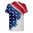 cllios Men's 4th of July Shirts Patriotic Red White and Blue Graphic Tees Summer Casual Crewneck