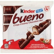 Kinder Bueno Crispy Creamy Chocolate bar (2 pack)
