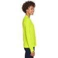 thumbnail image 2 of Ladies' Zone Performance Long-Sleeve T-Shirt - SAFETY YELLOW - XL, 2 of 3