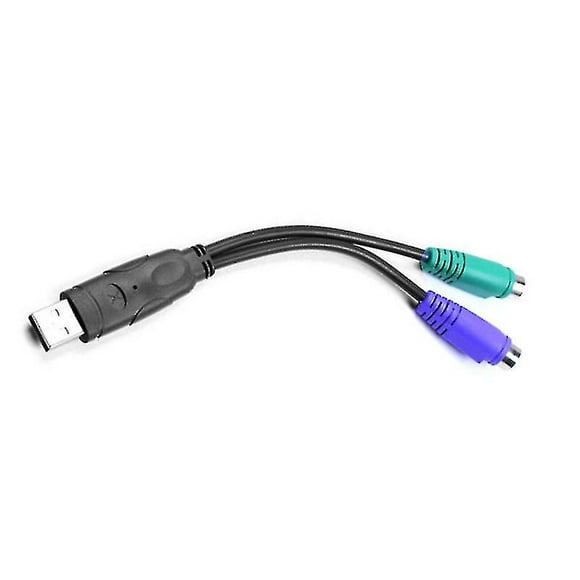 Usb To Ps2 Cable Male To Female Ps/2 Converter Extension Cable