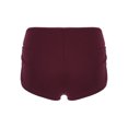 thumbnail image 6 of Eandarui Women Pajama Shorts Y2k Aesthetic Low Waist Side Slit Micro Shorts Bodycon Bottoms Sleep Burgundy L, 6 of 7