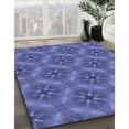 thumbnail image 2 of Ahgly Company Indoor Rectangle Patterned Light Slate Blue Area Rugs, 5' x 8', 2 of 6