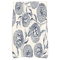 Simply Daisy 18" x 30" Antique Flowers Floral Print Hand Towel