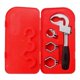 thumbnail image 1 of 25-80mm Adjustable Hose Sink Wrench - Multifunctional Aluminum Alloy Wrench, Faucet and Drain Pipe Tool, 1 of 5