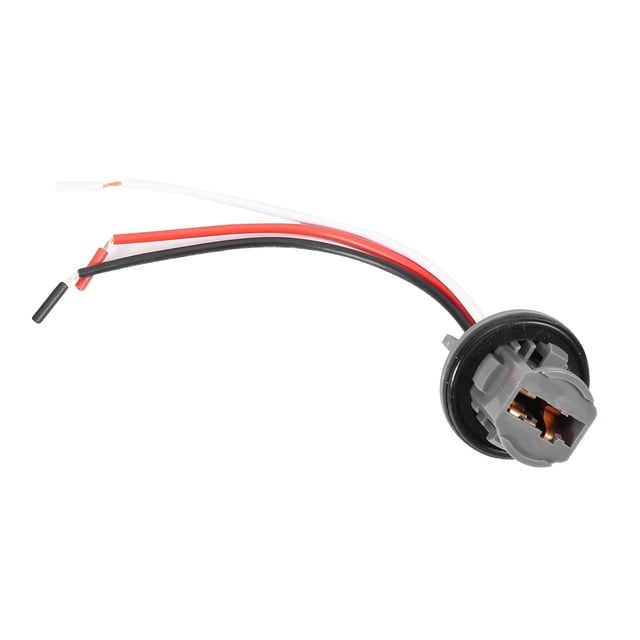 2 Uds Unids T20 Enchufe 7443 Coche Bombilla Titular Enchufe Adaptador LED Luz De Freno Conector Para El Coche