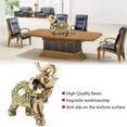 thumbnail image 3 of Lucky Elephant Statue, Perfect for Gift for Home Shop Decoration, Thai Elephant, Feng Shui Elephant, for Reception Decoration, Good Luck Decoration, Three Sizes(L/M/S)(S), 3 of 8