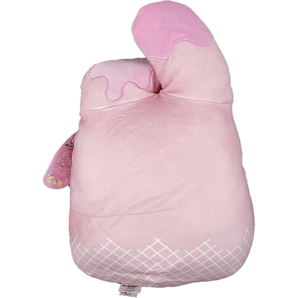 Squishmallow 12" Super Soft Mochi Squishy Plush Toy - Hello Kitty My Melody  Pink Ice Cream - Walmart.com