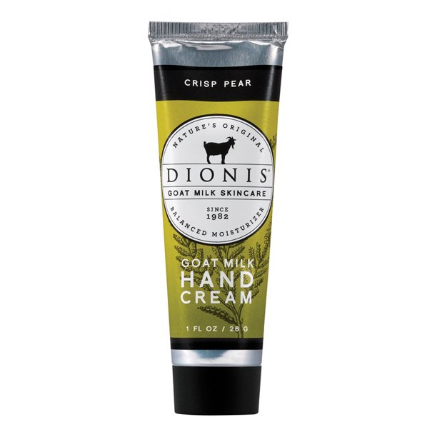 DIONIS Goat Milk Crisp Pear Scent Hand Cream 1 oz. 1 pk Case Of 4