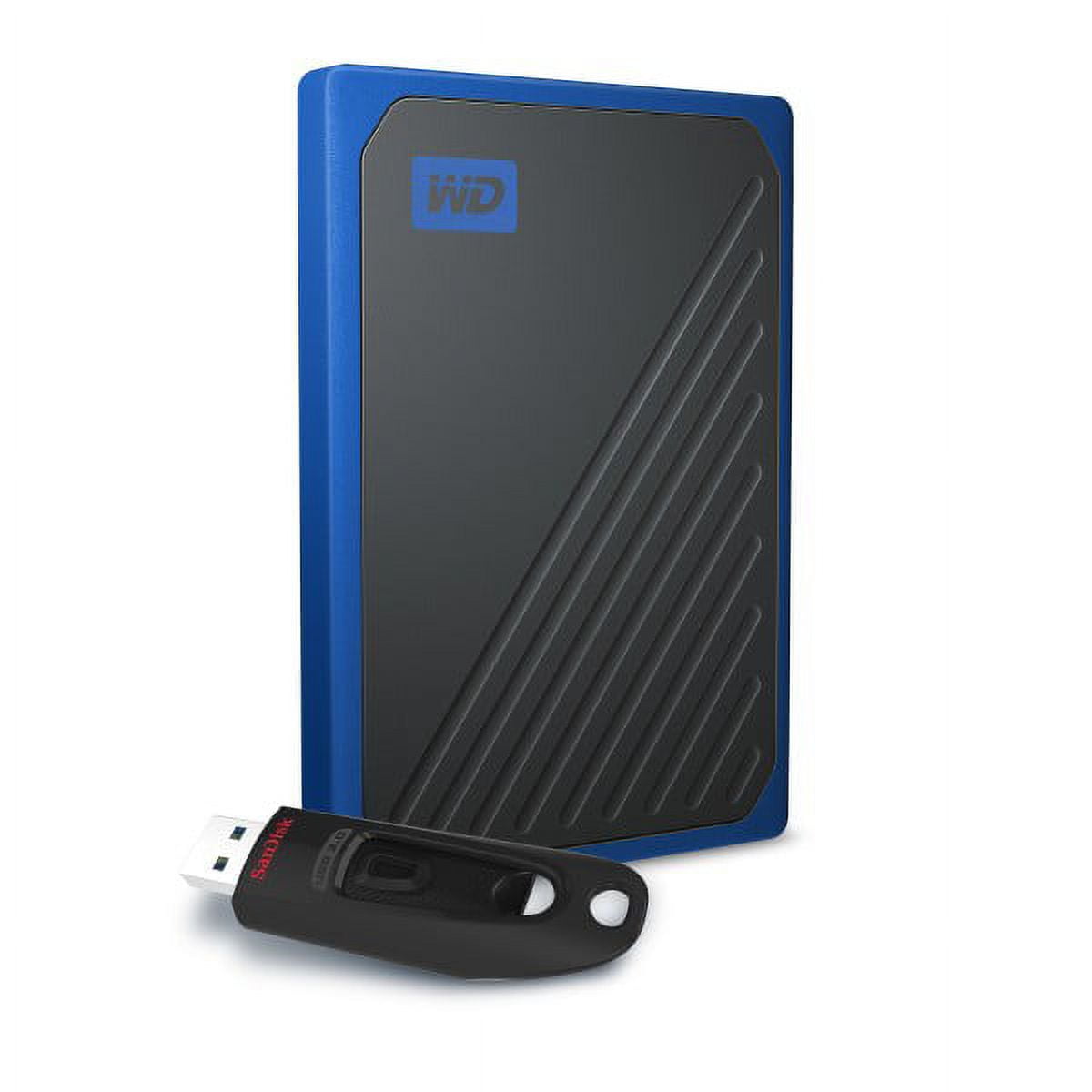 WD My Passport Go WDBMCG0010BBT-WEDP 1 TB Solid State Drive