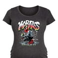 thumbnail image 3 of Marvel Spider-Man - Miles Morales Spray Paint - Maternity Scoop Neck Graphic T-Shirt, 3 of 5
