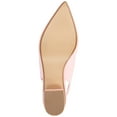 thumbnail image 6 of Journee Womens Sylvia Sling Back Covered Block Heel Pumps, Widths Available, 6 of 9