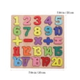 thumbnail image 2 of Shisuyan Composite Material Alphabet Number Puzzles Toy Assorted Color 2 Sets 7.86X7.86X0.28 In, 2 of 8