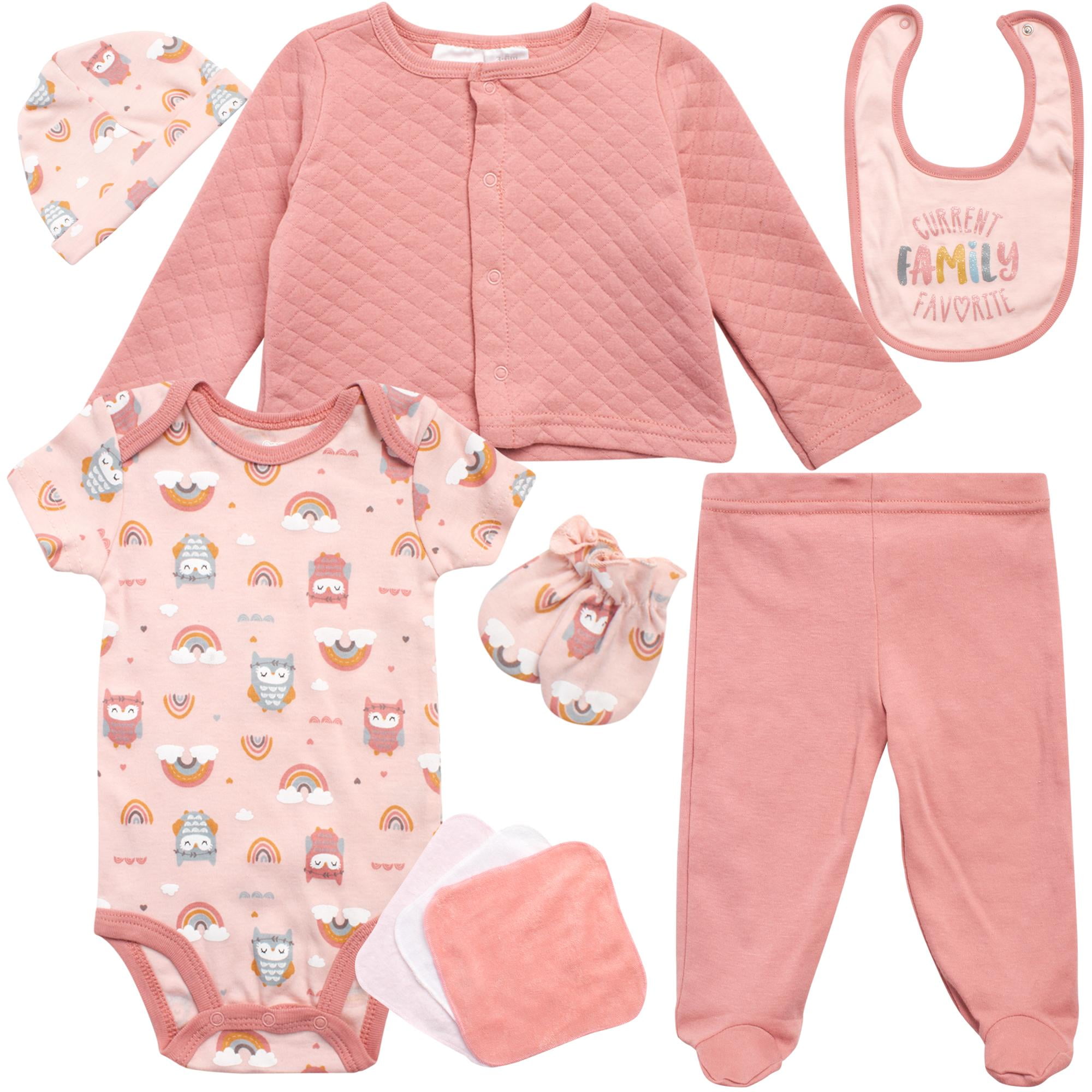 Koala Baby Newborn Baby Take Me Home Layette Gift Set 9 Piece Hat