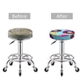 thumbnail image 5 of Fotbe Donuts Stool Covers Round,Waterproof Round Bar Stool Covers Bar Chair Covers Washable Stool Cushion Slipcover for 12-14 Inch Chair-13 inch, 5 of 7