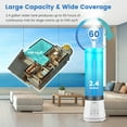 Costway Humidifier for Large Room 9L Warm & Cool Mist Top Fill
