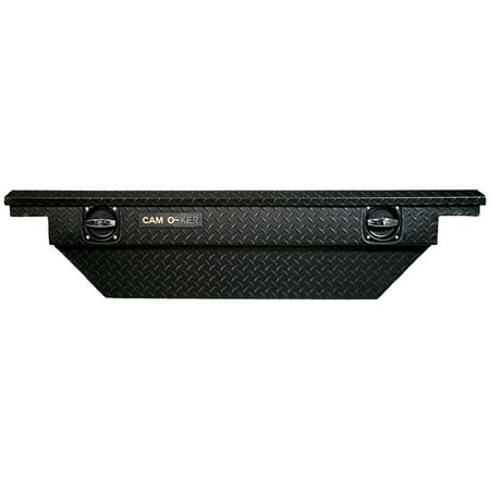 CamLocker S60LPBLMB 60in Jeep Gladiator JT Low Profile Crossover Truck Tool Box Matte Black