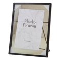thumbnail image 3 of Creative Nordic Metal Glass Photo Frame Photo Frame Decoration Home Display Rack Living Crafts Home Desktop Bedroom Decors M Black, 3 of 8