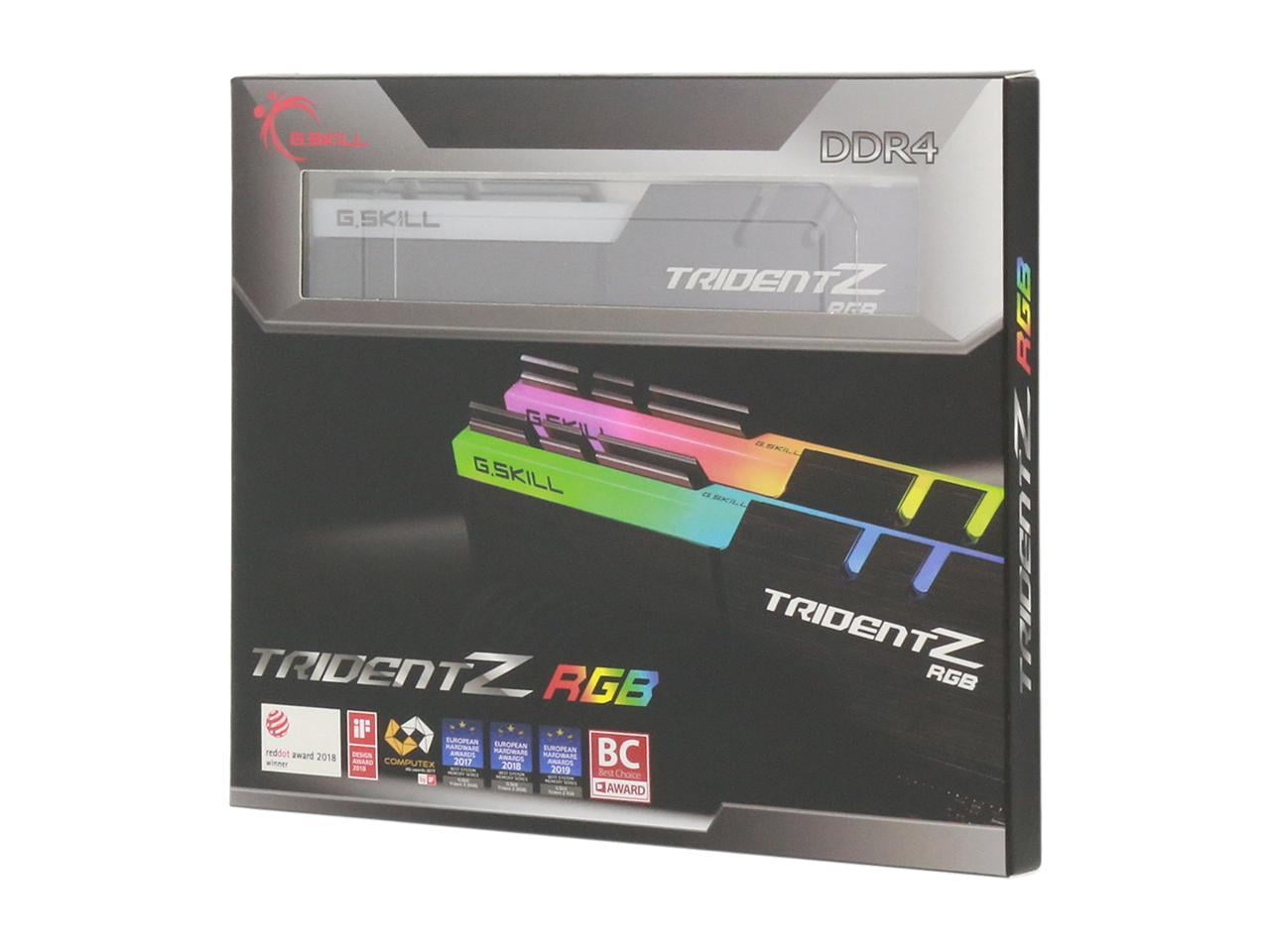 G.SKILL TRIDENT Z RGB DDR4-2666 8GBx2枚 合計16GB F4-2666C18D