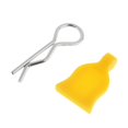thumbnail image 3 of 1 De Clips RC Body Clips Shell Buckle Repuestos 1: Amarillo Hugo Hebilla de carcasa de coche RC, 3 of 6