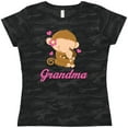 thumbnail image 3 of Inktastic Grandma Monkeys Women's T-Shirt, 3 of 5